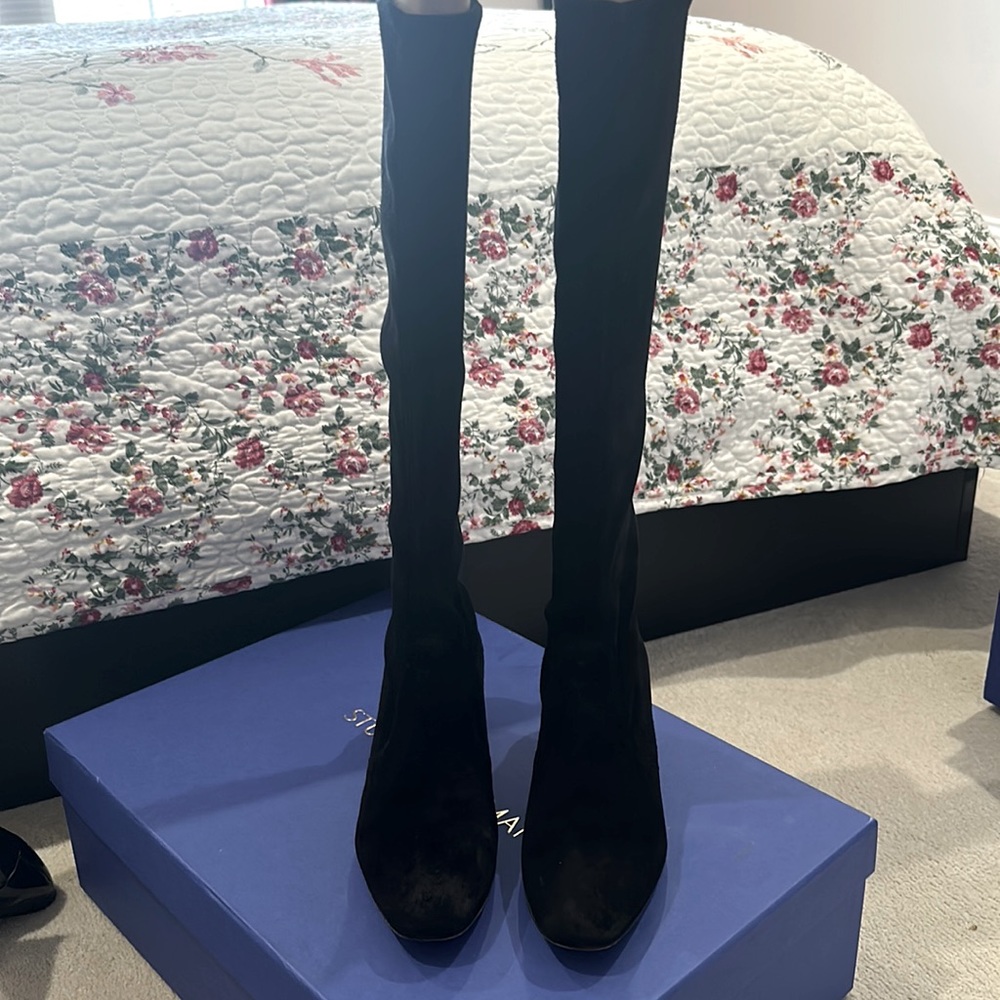 Stuart Weitzman Over-knee Boots (Suede)